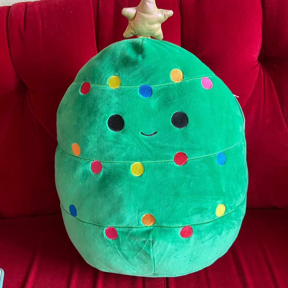 Carol the Christmas Tree 🎄Holiday Squishmallows 14” NWT
